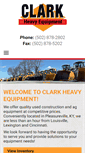 Mobile Screenshot of clarkheavyequip.com